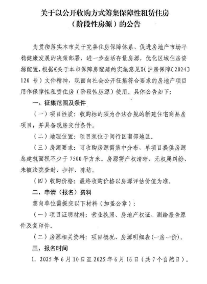 证券配资网站 收购存量商品房！上海出手