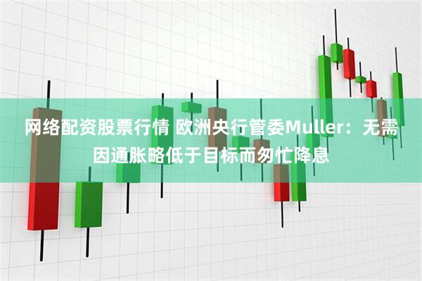 网络配资股票行情 欧洲央行管委Muller：无需因通胀略低于目标而匆忙降息